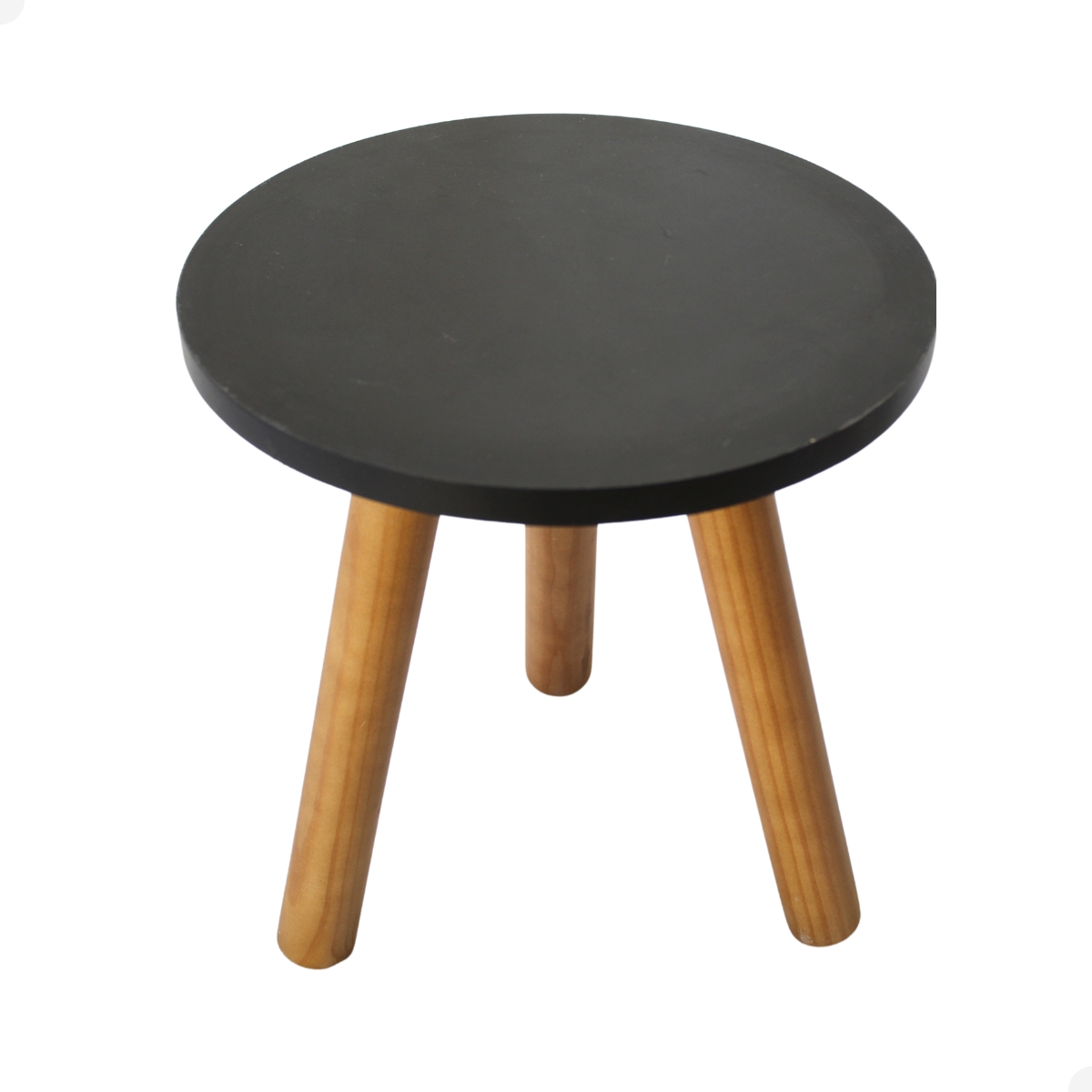 Mesa de Canto Redonda Decorativa Mesinha Lateral Pe palito Decoração