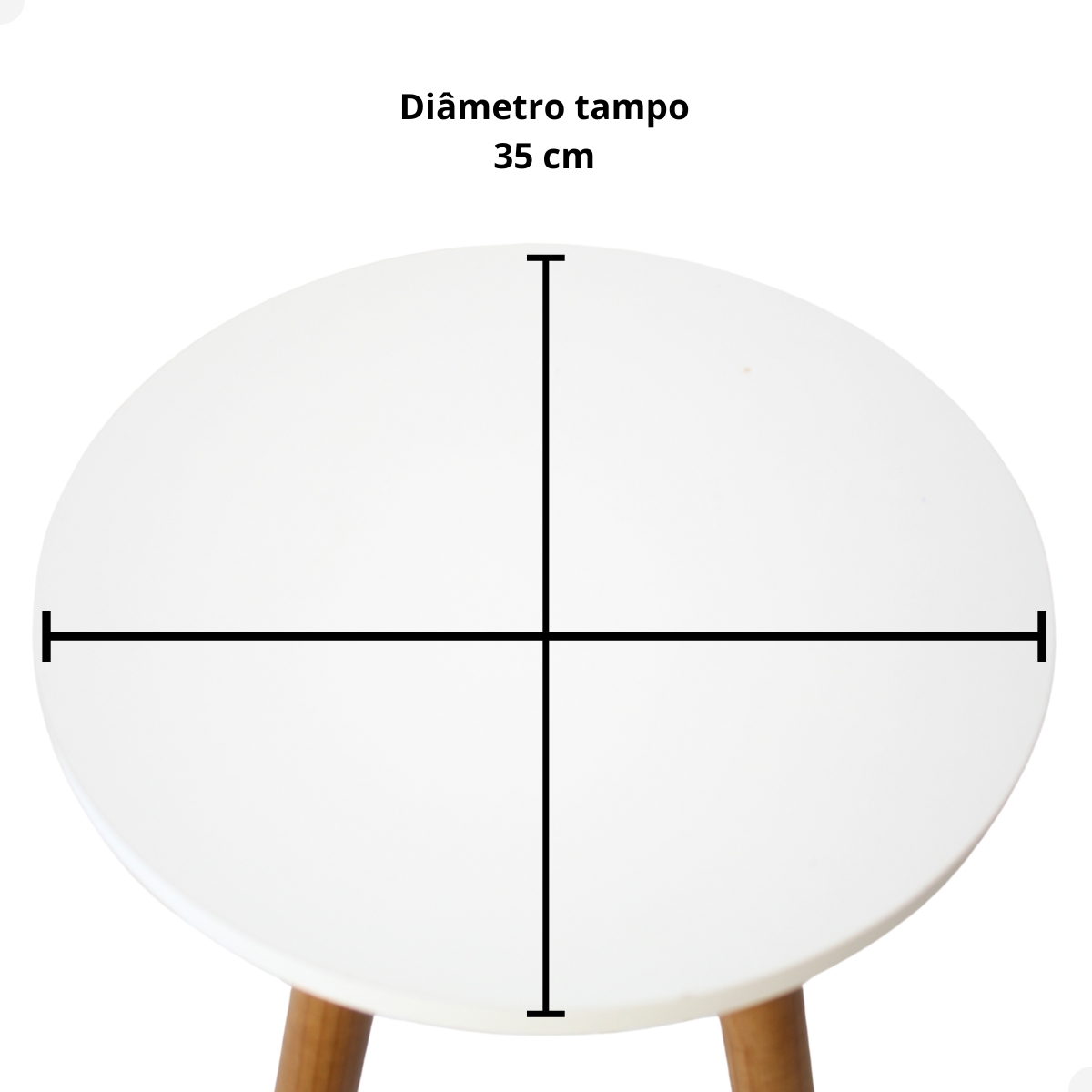 Mesinha de Canto Individual Pé Palito Mesa Apoio de Sofa Cama Decoração
