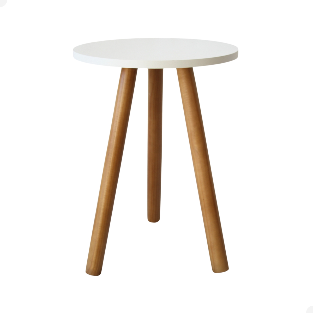 Mesinha de Canto Individual Pé Palito Mesa Apoio de Sofa Cama Decoração