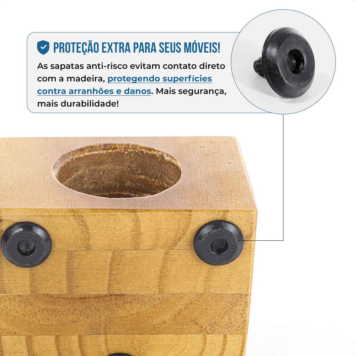 Suporte Celular Madeira Natural Decoração Rustica Moderna