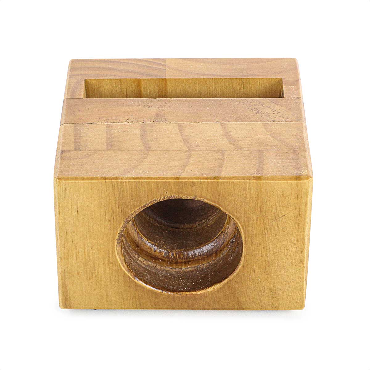 Suporte Celular Madeira Natural Decoração Rustica Moderna