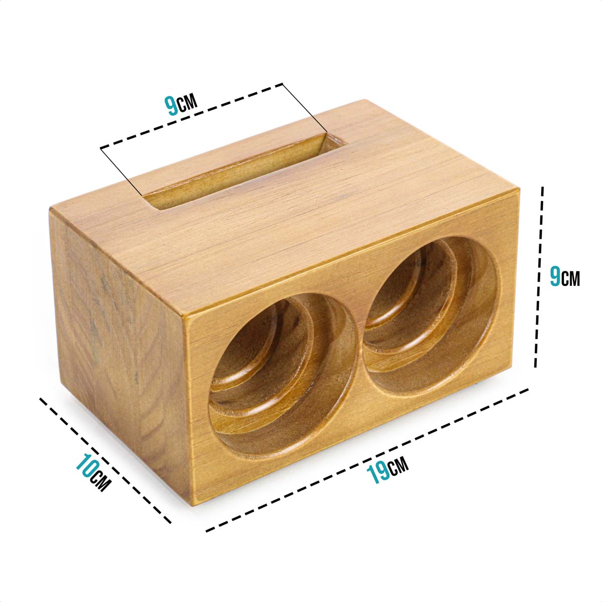 Suporte Para Celular Amplificador De Som Natural De Madeira