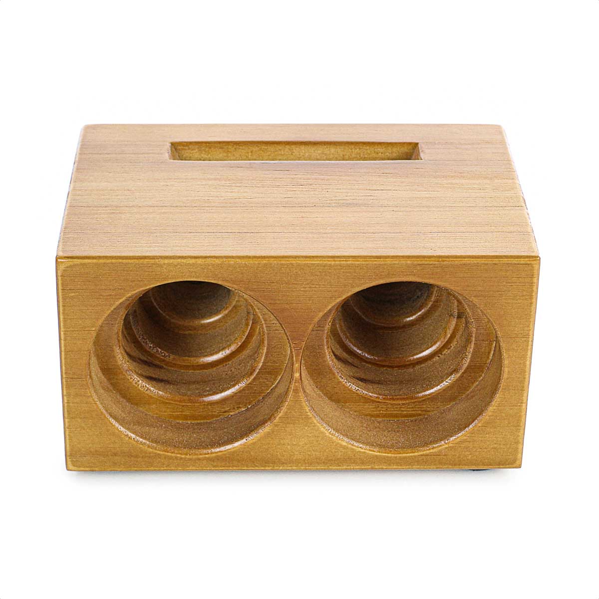Suporte Para Celular Amplificador De Som Natural De Madeira