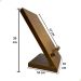 Suporte Para Celular Mesa Retro de Madeira Home Office