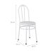Conjunto de Mesa de Cozinha com 4 Lugares Roma Branco