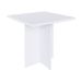 Conjunto de Mesa de Cozinha com 4 Lugares Verona Branco