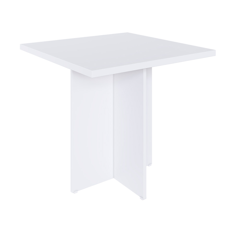 Conjunto de Mesa de Cozinha com 4 Lugares Verona Branco
