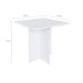 Conjunto de Mesa de Cozinha com 4 Lugares Verona Branco