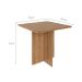 Conjunto de Mesa de Cozinha com 4 Lugares Verona Madeira e Bege