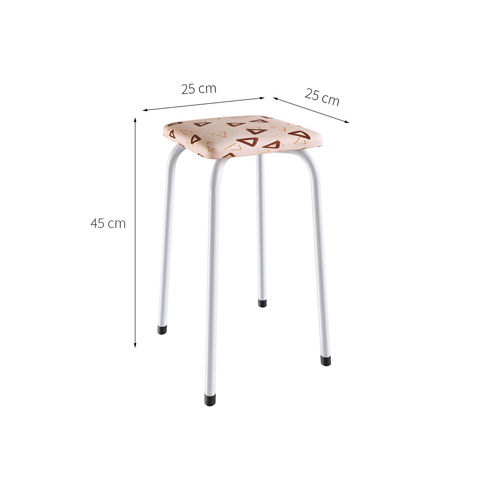 Conjunto de Mesa de Cozinha com 4 Lugares Verona Madeira e Bege