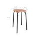Conjunto de Mesa de Cozinha com 4 Lugares Verona Madeira e Preto