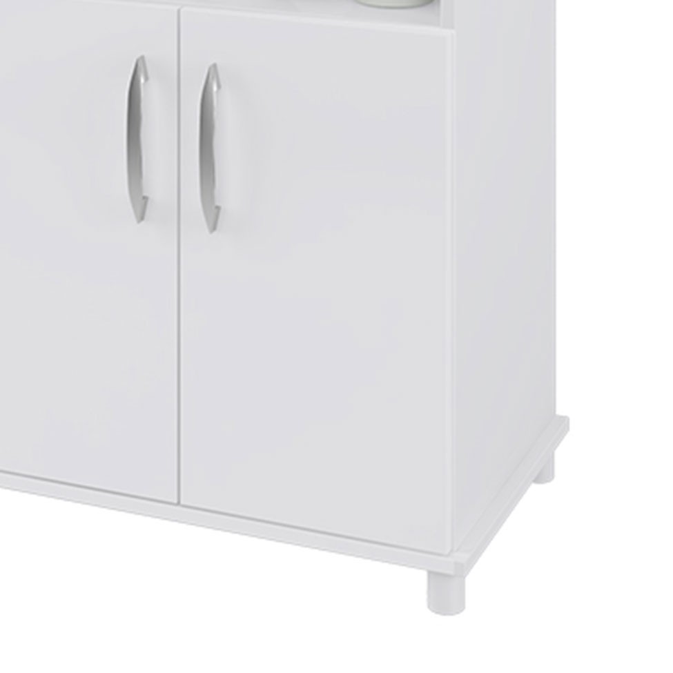 Gabinete para Microondas Turim 2 Portas Branco