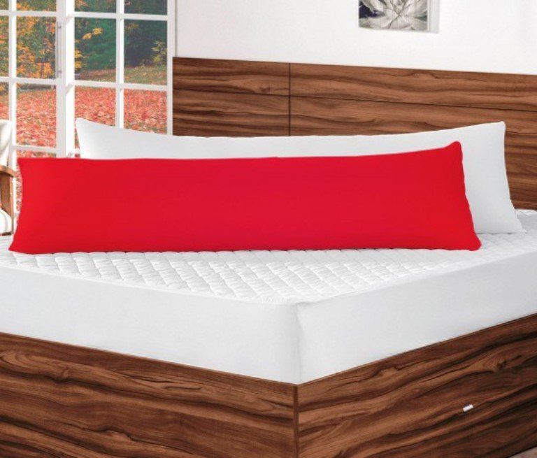 Fronha Chuchão Com Zíper 01 Peça  Vermelho - Bordados Ricardo