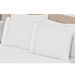 Fronhas Ponto Palito Percal C/ Zíper 02 Peças Branco - Bordados Ricardo
