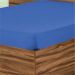 Lençol Avulso 01 Peça  Solteiro C/ Elastico Vapt-Vupt  Azul - Bordados Ricardo