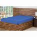 Lençol Avulso 01 Peça Casal Padrão C/ Elastico Vapt-Vupt  Azul - Bordados Ricardo