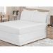Saia P/ Cama Box Casal King 01 Peça Branco - Bordados Ricardo
