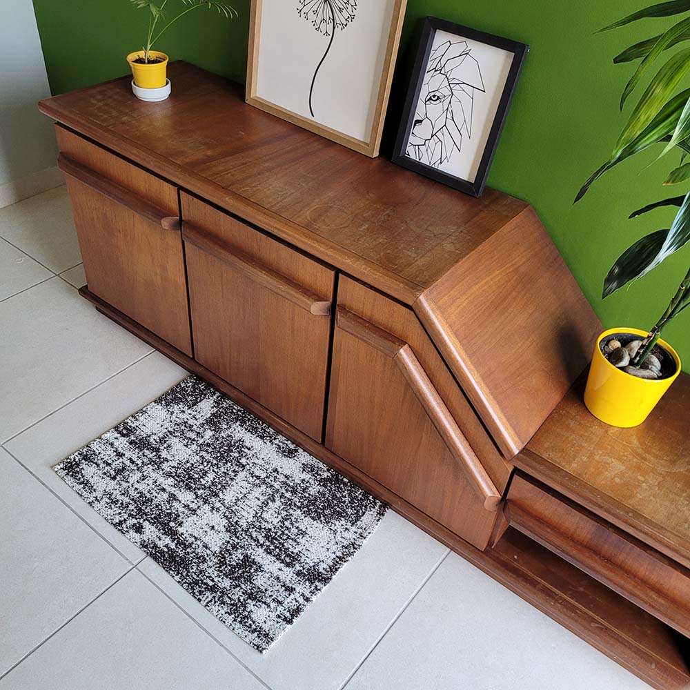 Passadeira Carrara Marrom Café 0,47X1,40M - Bordartes