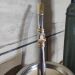 Bomba de Chimarrão Inox 25cm Mil Furos Brasão Bojo Rosca Escovinha Bortonaggio