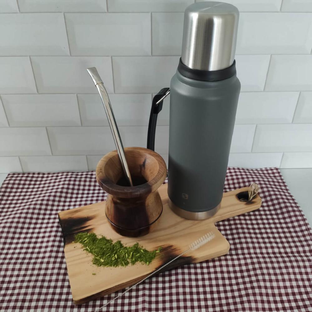 Bomba para Tomar Chimarrão Mil Furos de Mate Inox Bortonaggi