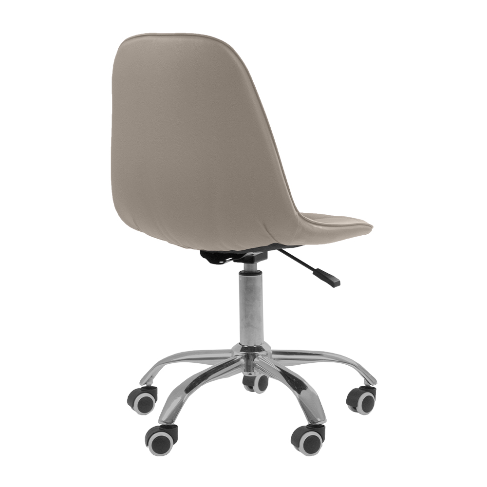 Cadeira Office Eiffel Botonˆ Ajust vel Base Girat¢ria - Bege