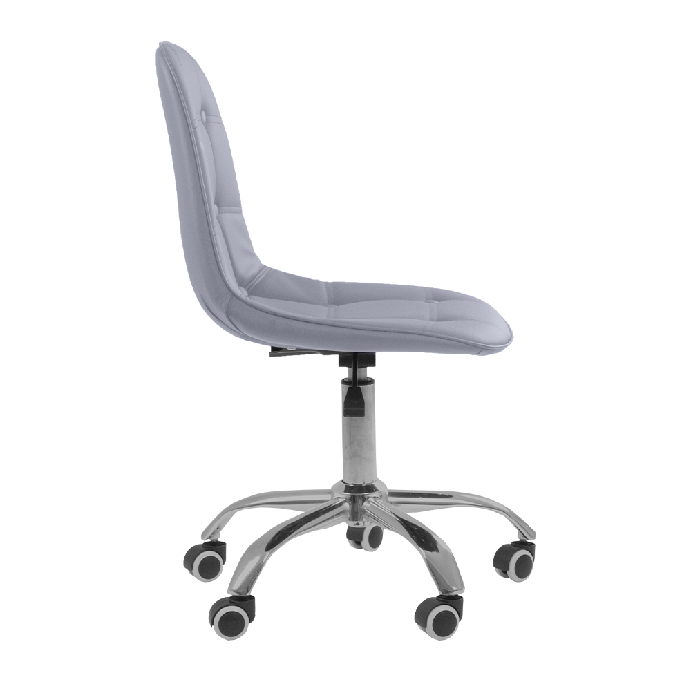 Cadeira Office Eiffel Botonˆ Ajust vel Base Girat¢ria Cinza