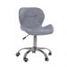 Cadeira Office Eiffel Slim Ajust vel Base Girat¢ria Cinza