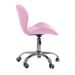 Kit 02 Cadeiras Office Eiffel Slim Ajustável Base Giratória