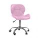 Kit 02 Cadeiras Office Eiffel Slim Ajustável Base Giratória