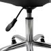 Kit 2 Cadeiras Office Base Cromada Com Rodizio Girat¢ria Saarinen Preto