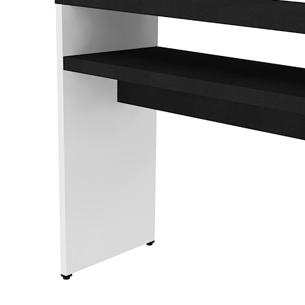 Aparador Natus40 Branco e Preto