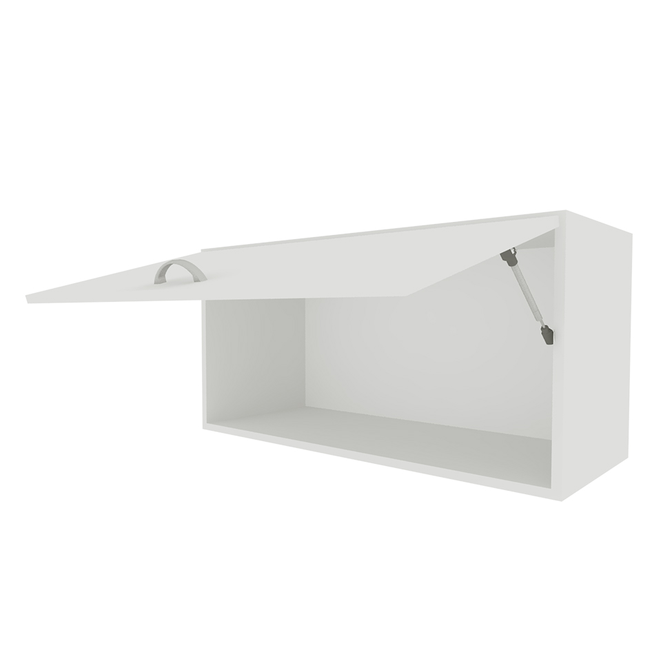 Armário Aéreo KitCubos 1 Porta Branco