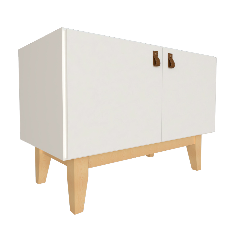Armário Infantil Tango 2 PT Branco