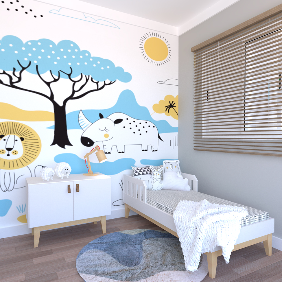 Armário Infantil Tango 2 PT Branco