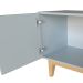 Armário Infantil Tango 2 PT Cinza Cristal