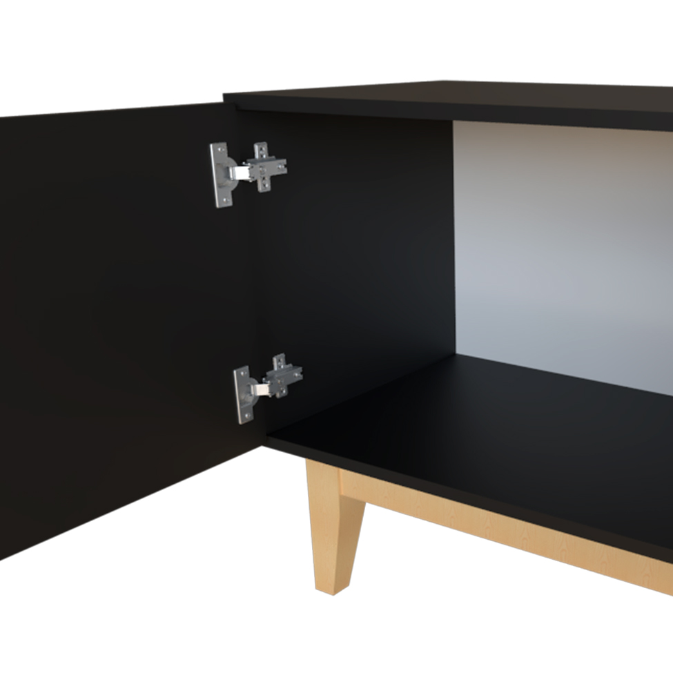 Armário Infantil Tango 2 PT Preto