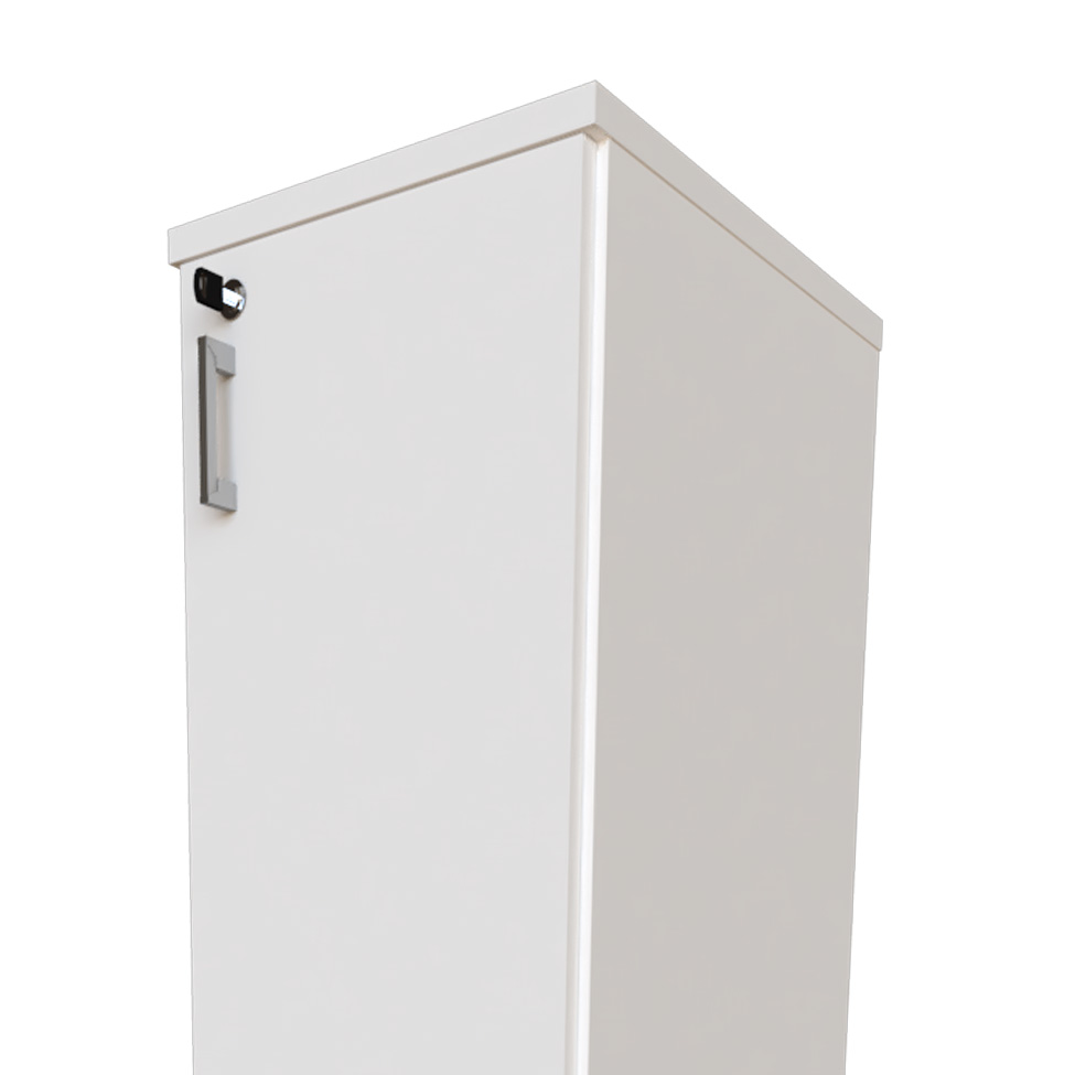 Armário de Escritório Corp 1 PT Branco 160 cm