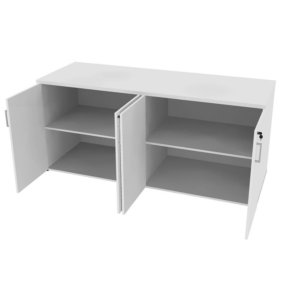 Armário de Escritório Corp 4 PT Branco