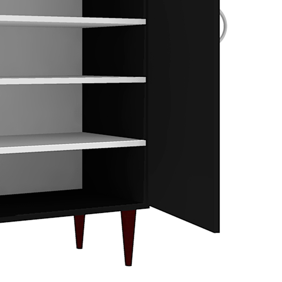 Armário de Escritório KitCubos 2 PT Preto