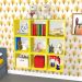 Nicho Quadrado Cubo III Amarelo