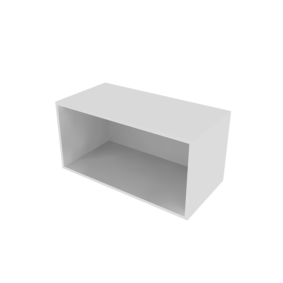 Nicho Retangular Glas Branco