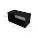 Nicho Retangular Glas Preto