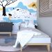 Cama Infantil Milou Branca e Preta