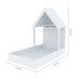 Cama Infantil Montessoriana Casinha Helena Branca