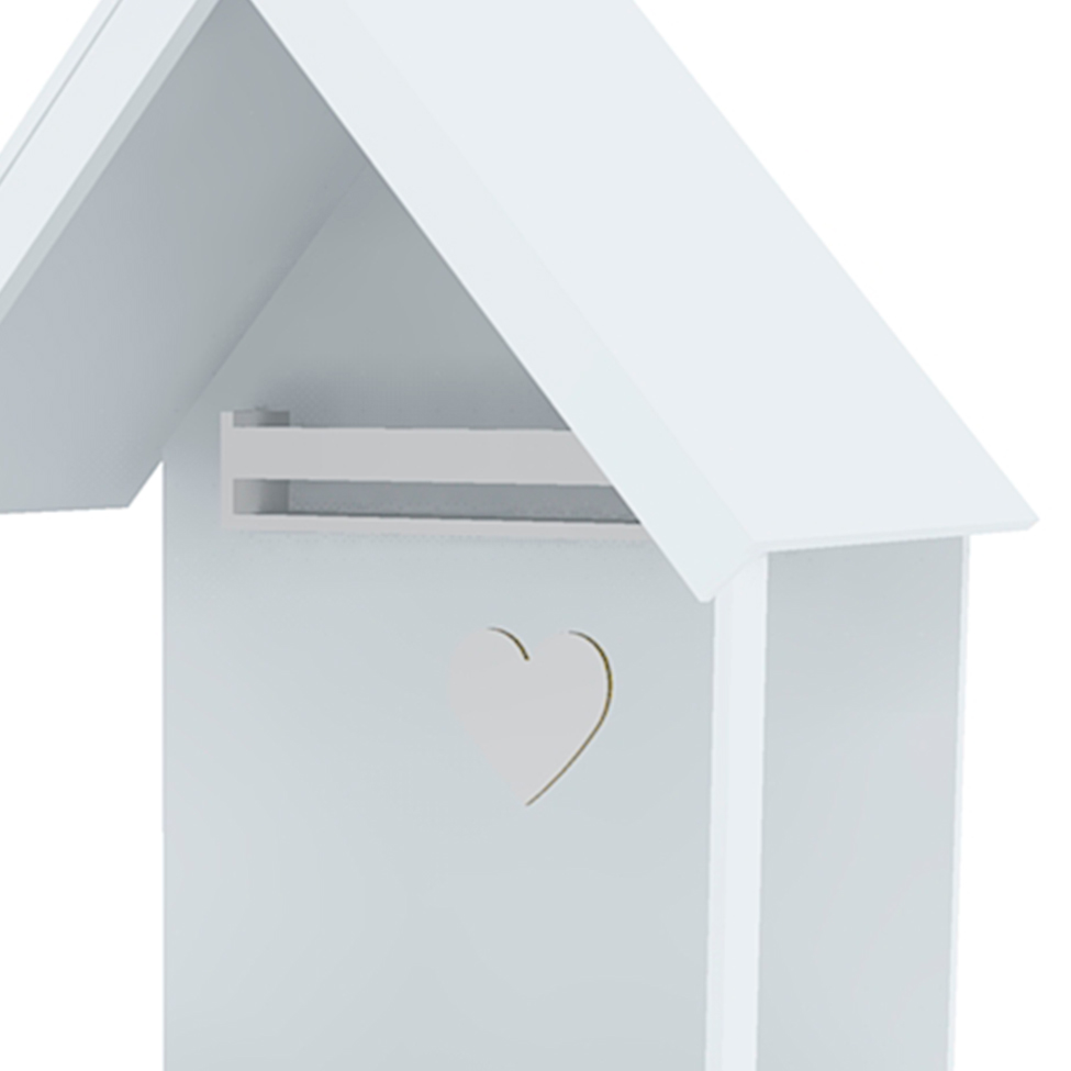 Cama Infantil Montessoriana Casinha Helena Branca