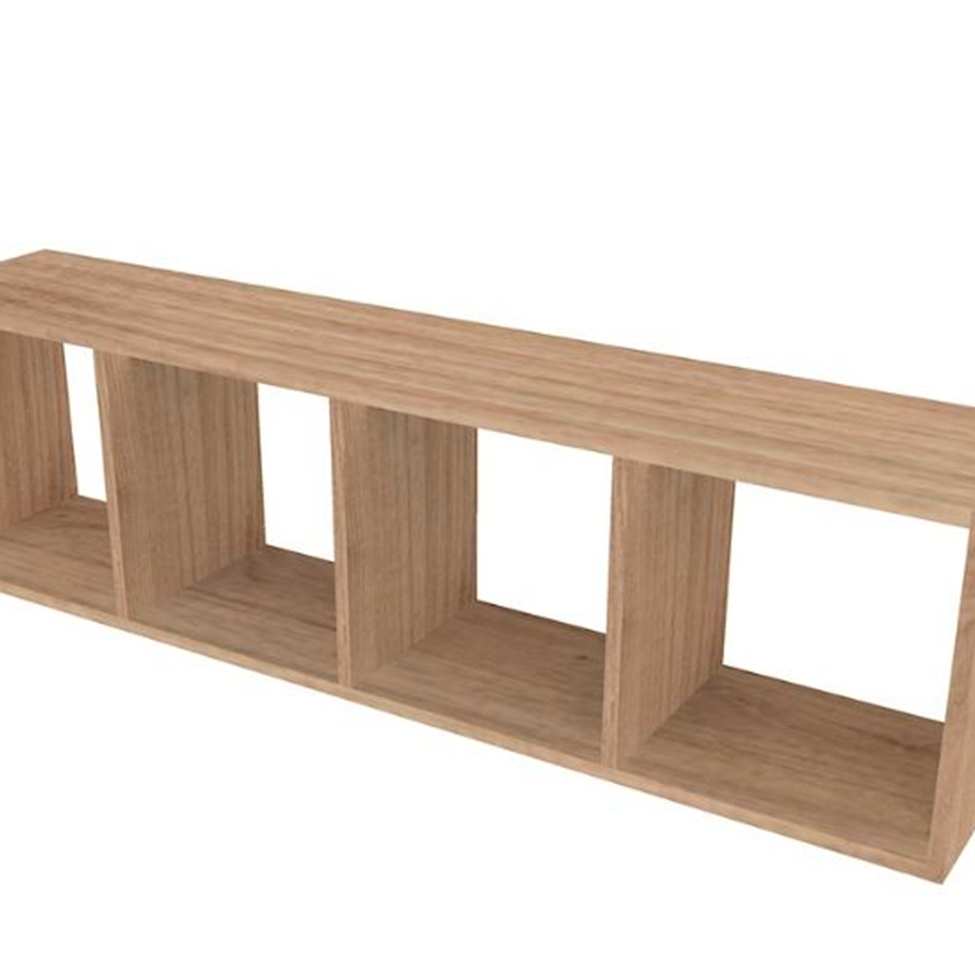 Conjunto com 2 Nichos Ciati Carvalho Mel