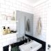 Conjunto com 2 Prateleiras Corp Branco 50 cm