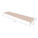Conjunto com 2 Prateleiras Corp Branco 50 cm