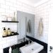 Conjunto com 2 Prateleiras Corp Preto 40 cm