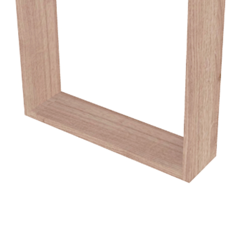 Conjunto com 3 Nichos Quadrados KitCubos Carvalho Mel